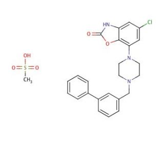 5-Chloro Bifeprunox Mesylate - chemical structure image