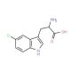 5-Chloro-DL-tryptophan (CAS 154-07-4) - chemical structure image