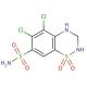 5-Chloro Hydrochlorothiazide (CAS 5233-42-1) - chemical structure image