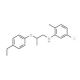 5-Chloro-N-[2-(4-ethylphenoxy)propyl]-2-methylaniline - chemical structure image