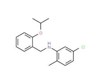 5-Chloro-N-(2-isopropoxybenzyl)-2-methylaniline - chemical structure image