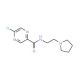 5-chloro-N-(2-pyrrolidin-1-ylethyl)pyrazine-2-carboxamide - chemical structure image