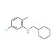 5-Chloro-N-(cyclohexylmethyl)-2-methylaniline - chemical structure image