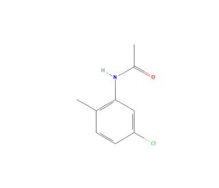 5-Chloro-o-acetotoluidide (CAS 5900-55-0) - chemical structure image