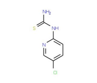 (5-Chloro-pyridin-2-yl)-thiourea (CAS 31430-27-0) - chemical structure image