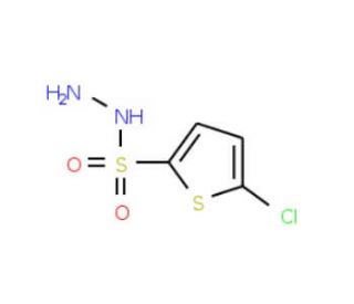 5-Chloro-thiophene-2-sulfonyl hydrazine (CAS 78380-28-6) - chemical structure image