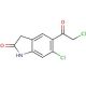 5-Chloroacetyl-6-chloro-1,3-dihydroindol-2H-indone-2-one (CAS 118307-04-3) - chemical structure image