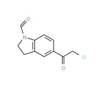 5-(chloroacetyl)indoline-1-carbaldehyde - chemical structure image