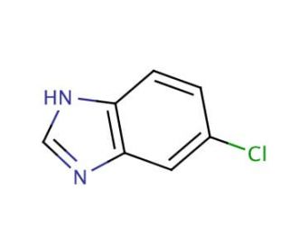 5-Chlorobenzimidazole (CAS 4887-82-5) - chemical structure image
