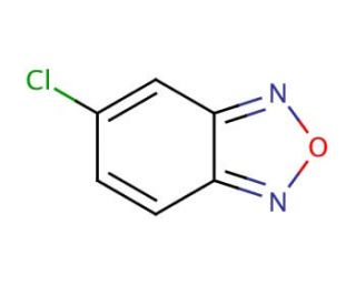 5-Chlorobenzofurazan (CAS 19155-86-3) - chemical structure image