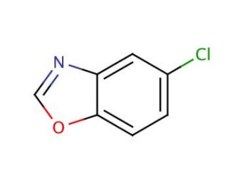 5-Chlorobenzoxazole (CAS 17200-29-2) - chemical structure image