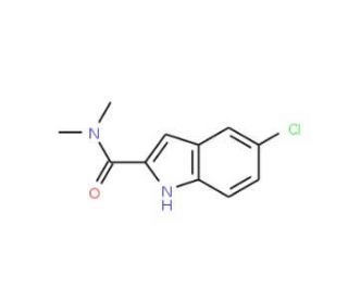 5-Chloroindole-2-carboxylic acid dimethylamide - chemical structure image