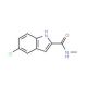 5-Chloroindole-2-carboxylic acid methylamide - chemical structure image