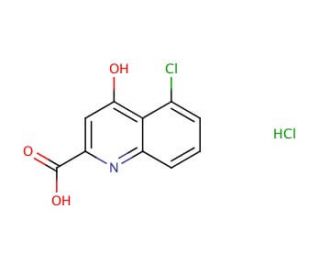 5-Chlorokynurenic acid hydrochloride - chemical structure image