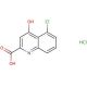 5-Chlorokynurenic acid hydrochloride - chemical structure image