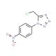 5-Chloromethyl-1-(4-nitro-phenyl)-1H-tetrazole - chemical structure image