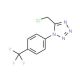 5-(chloromethyl)-1-[4-(trifluoromethyl)phenyl]-1H-1,2,3,4-tetrazole - chemical structure image