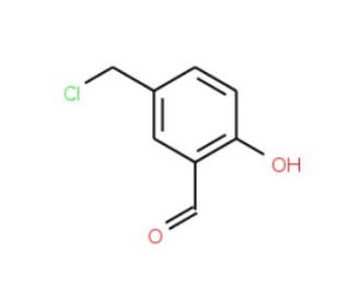 5-(chloromethyl)-2-hydroxybenzaldehyde (CAS 23731-06-8) - chemical structure image