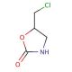 5-Chloromethyl-2-oxazolidinone (CAS 22625-57-6) - chemical structure image