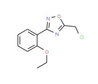 5-(chloromethyl)-3-(2-ethoxyphenyl)-1,2,4-oxadiazole - chemical structure image