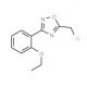 5-(chloromethyl)-3-(2-ethoxyphenyl)-1,2,4-oxadiazole - chemical structure image