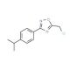 5-(chloromethyl)-3-(4-isopropylphenyl)-1,2,4-oxadiazole - chemical structure image