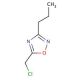 5-(chloromethyl)-3-propyl-1,2,4-oxadiazole (CAS 884058-04-2) - chemical structure image