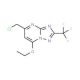 5-(chloromethyl)-7-ethoxy-2-(trifluoromethyl)[1,2,4]triazolo[1,5-a]pyrimidine - chemical structure image