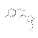 5-(chloromethyl)-N-(4-methylbenzyl)-1,3,4-thiadiazole-2-carboxamide - chemical structure image