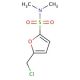 5-(chloromethyl)-N,N-dimethylfuran-2-sulfonamide - chemical structure image
