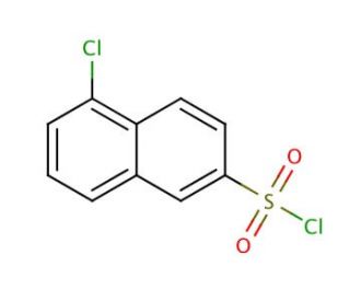 5-Chloronaphthalene-2-sulfonyl Chloride (CAS 89108-45-2) - chemical structure image