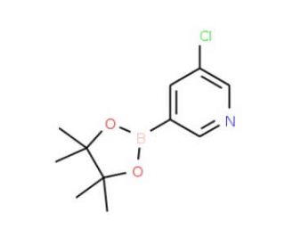 5-Chloropyridine-3-boronic acid pinacol ester (CAS 865186-94-3) - chemical structure image