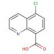 5-chloroquinoline-8-carboxylic acid (CAS 70585-49-8) - chemical structure image