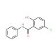 5-Chlorosalicylanilide (CAS 4638-48-6) - chemical structure image