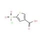 5-(chlorosulfonyl)thiophene-3-carboxylic acid - chemical structure image