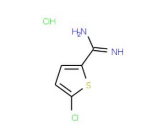 5-chlorothiophene-2-carboximidamide hydrochloride - chemical structure image