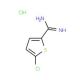 5-chlorothiophene-2-carboximidamide hydrochloride - chemical structure image