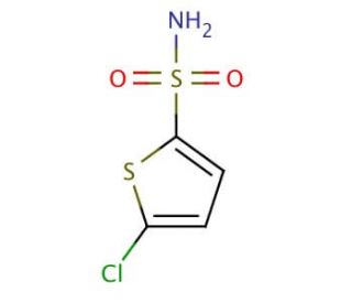 5-Chlorothiophene-2-sulfonamide (CAS 53595-66-7) - chemical structure image