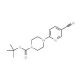 5-Cyano-2-[4-butoxycarbonyl(piperazino)]pyridine (CAS 683274-61-5) - chemical structure image