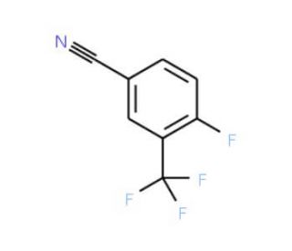 5-Cyano-2-fluorobenzotrifluoride (CAS 67515-59-7) - chemical structure image