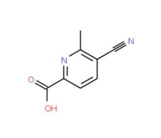 5-cyano-6-methylpyridine-2-carboxylic acid - chemical structure image