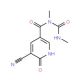5-cyano-N-methyl-N-[(methylamino)carbonyl]-6-oxo-1,6-dihydropyridine-3-carboxamide - chemical structure image