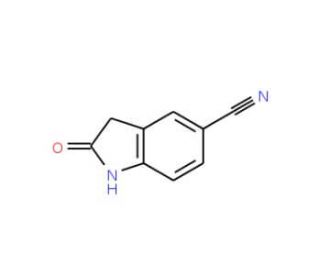5-Cyanooxindole (CAS 61394-50-1) - chemical structure image