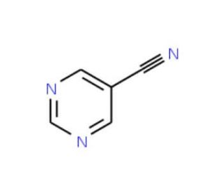 5-Cyanopyrimidine (CAS 40805-79-6) - chemical structure image