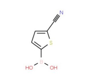 5-Cyanothiophene-2-boronic acid (CAS 305832-67-1) - chemical structure image