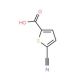 5-Cyanothiophene-2-carboxylic acid (CAS 59786-39-9) - chemical structure image