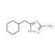5-Cyclohexylmethyl-1H-[1,2,4]triazol-3-ylamine - chemical structure image
