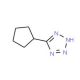 5-cyclopentyl-1H-1,2,3,4-tetrazole - chemical structure image