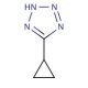 5-cyclopropyl-2H-1,2,3,4-tetrazole (CAS 27943-07-3) - chemical structure image