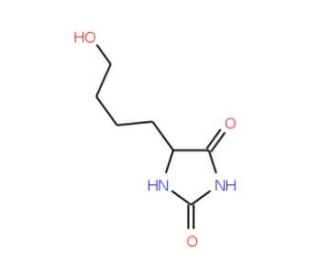 5-&delta;-Hydroxybutylhydantoin (CAS 5458-06-0) - chemical structure image